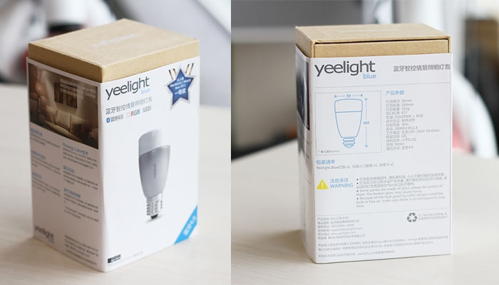 Yeelink 蓝牙4.0智能灯泡Yeelight Blue产品深度评测