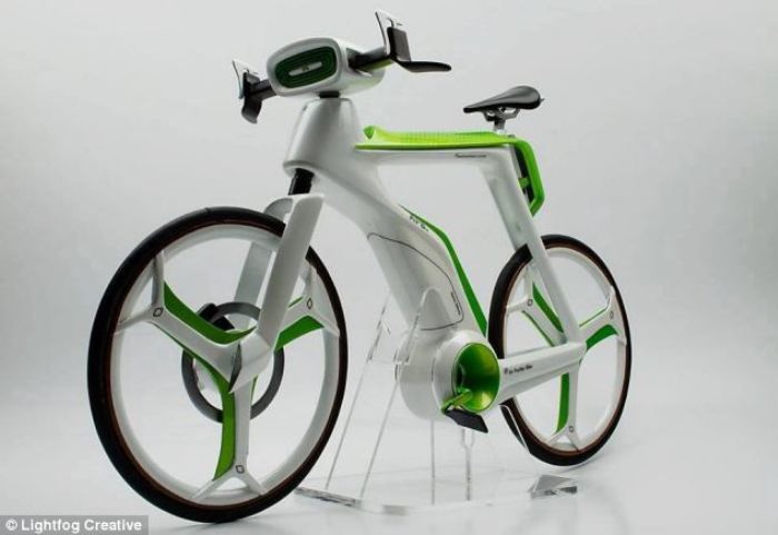 Lightfog Creative构思抗霭自行车Air Purifier Bike