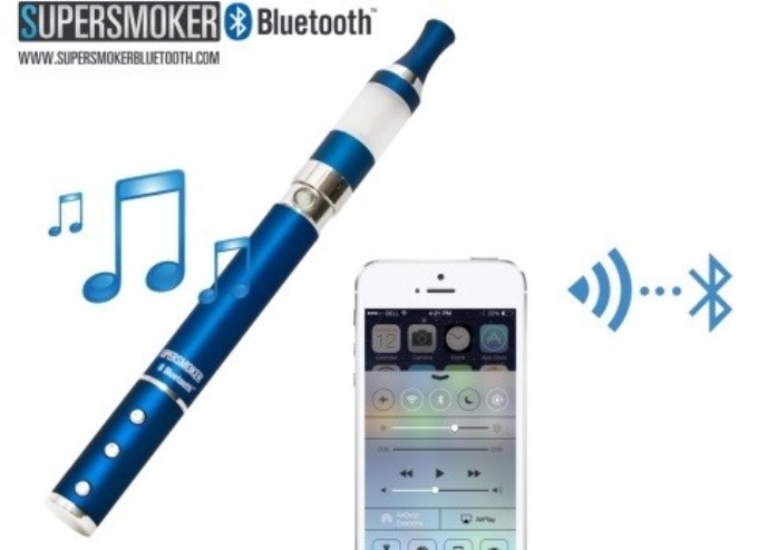 一机多用的Supersmoker Bluetooth电子烟还能接听电话