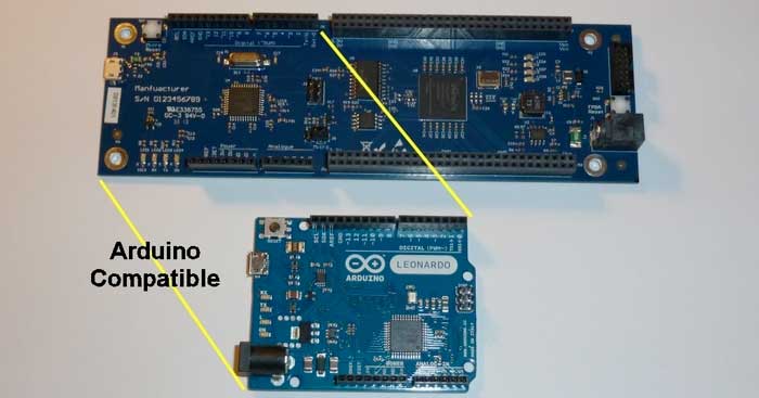 兼容Arduino的Alan微处理器与Xilinx FPGA混合控制板