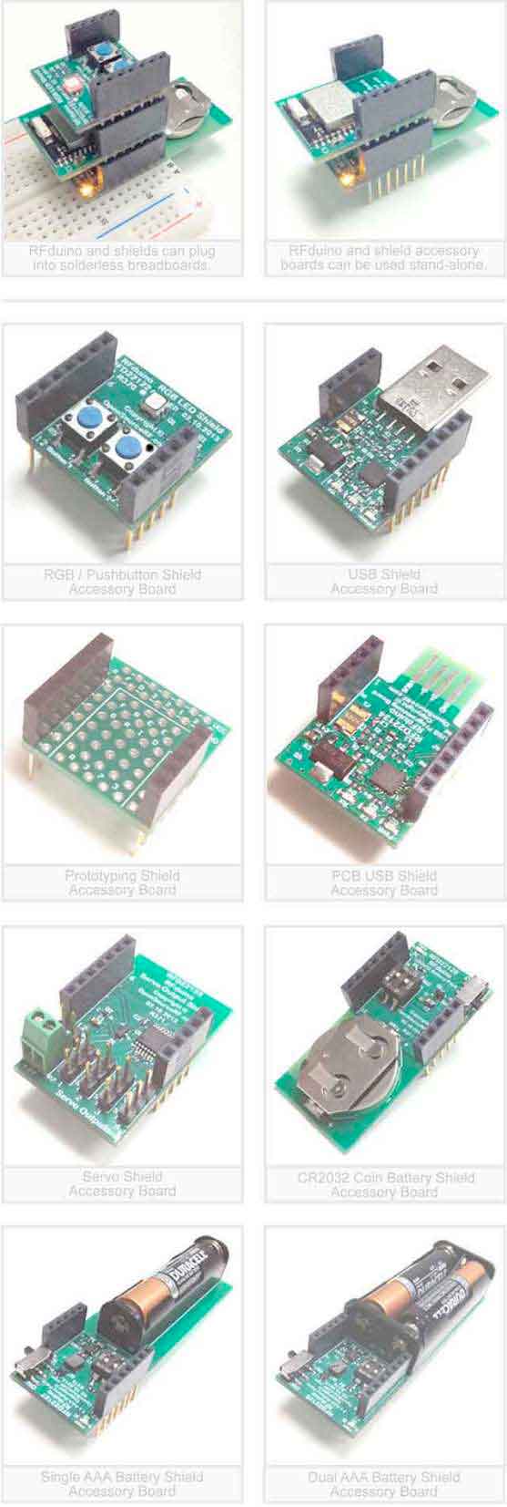 仅指尖大小的无线Arduino开发板RFduino