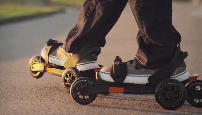 Cardiff Skates电动轮滑鞋可能实现陆地飞行
