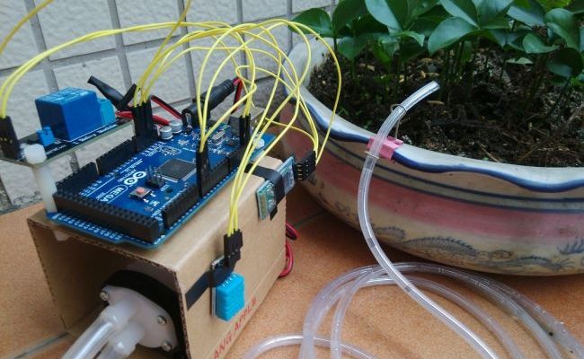 一起动手制作Arduino自动淋花系统