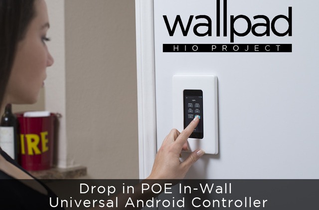 HIO Wallpad 支持POE，可整合家庭智能家居