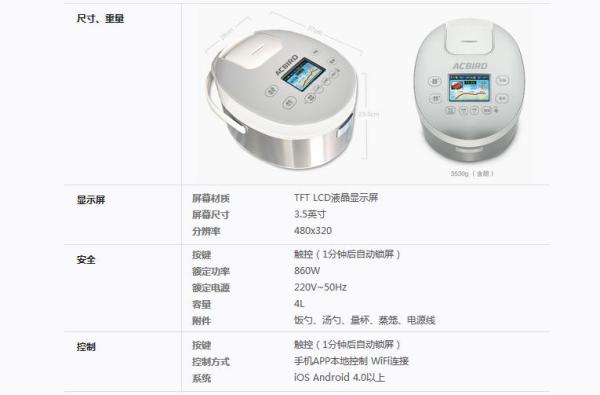 屌丝吃货兼收并蓄的Acbird WiFi智能电饭煲之深度评测