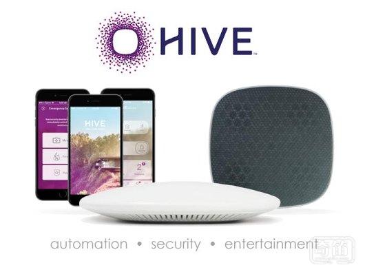 首款配备音响的智能家居Hive，实现家庭自动化、安全和娱乐