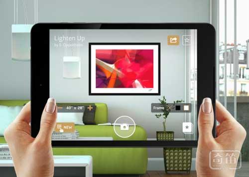 Curioos用增强现实教你装扮家里的墙
