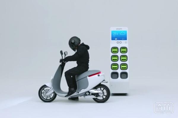 智能摩托车Gogoro Smartscooter 内置了30个传感器