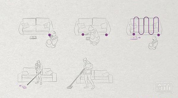 多种操作方式任选，围观新奇家用扫地机