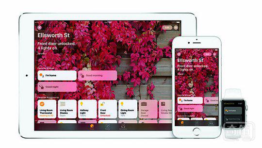 苹果带来全新的 HomeKit 之 Home 应用，意图夺得更大智能家居市场份额